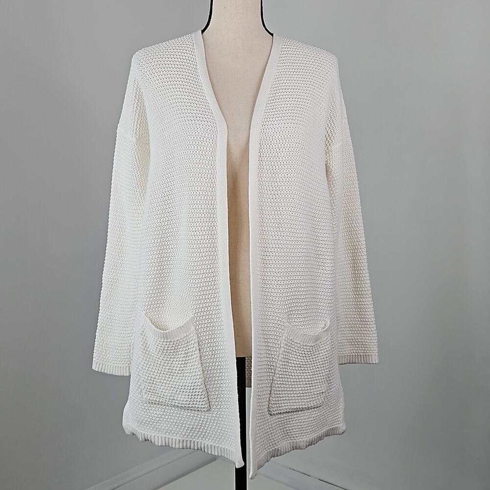 Marine Layer Catalina Knit Cardigan in Ivory Milk | Women's Small |‎ MINOR FLAWS